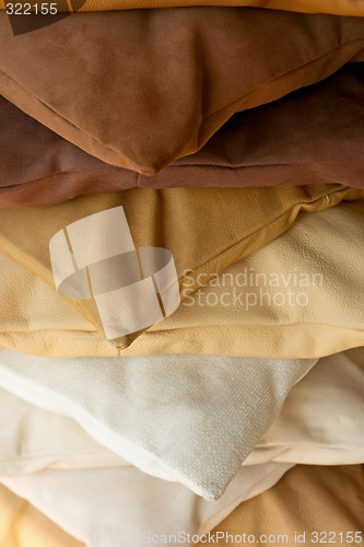 Image of Brown pillows