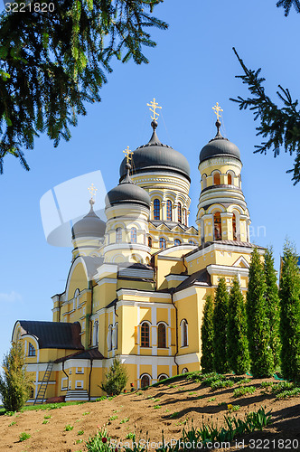 Image of Church in the Hancu Monastery, Moldova