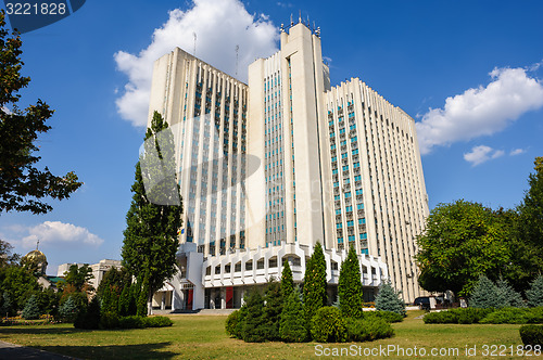 Image of Authorithy building in Chisinau, Moldova