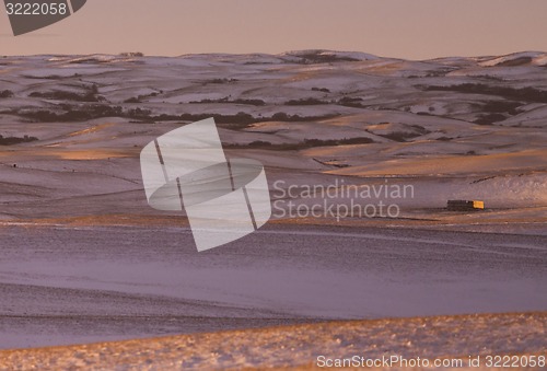 Image of Prairie Landscape in winter