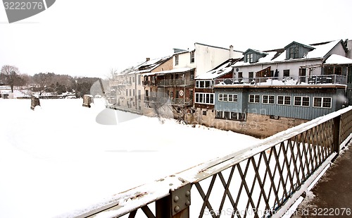 Image of Elora Ontario in Winter