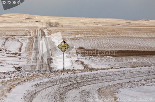 Image of Prairie Landscape in winter