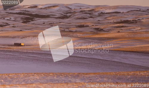 Image of Prairie Landscape in winter