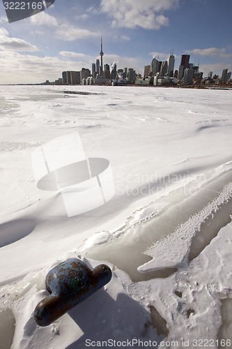 Image of Toronto Ontario from Polson Pier