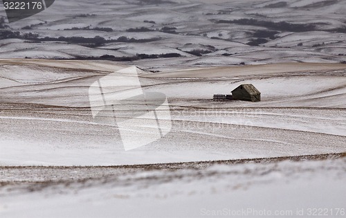 Image of Prairie Landscape in winter