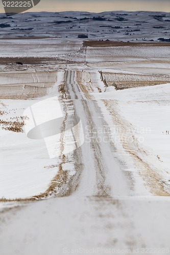 Image of Prairie Landscape in winter