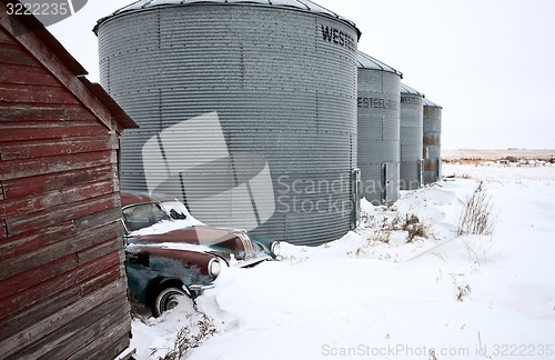 Image of Antique abandoned car pontiac 