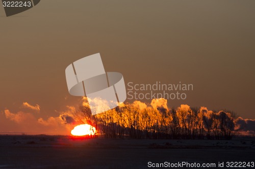 Image of Sunset Pollution