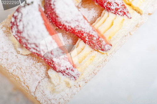 Image of napoleon strawberry cake dessert 