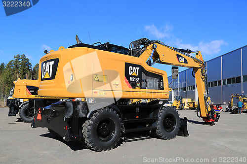 Image of Cat M318 Wheel Excavator