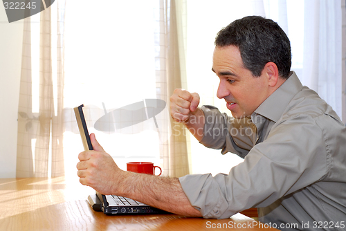 Image of Man with laptop