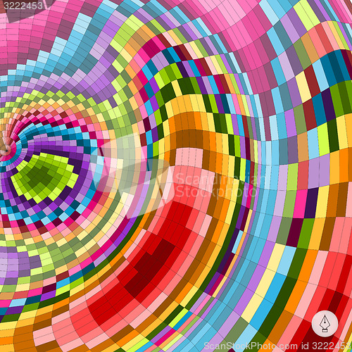 Image of Abstract colorful background. Mosaic. Vector illustration. 