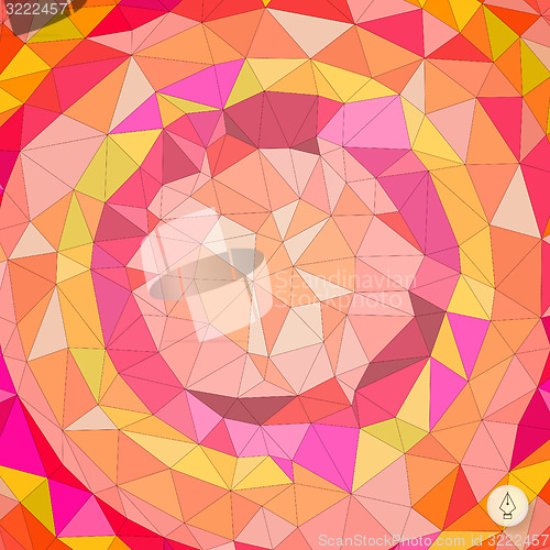 Image of Abstract geometric background. Mosaic. Vector illustration. 