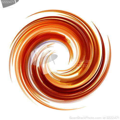 Image of Colorful abstract icon. Dynamic flow illustration. 