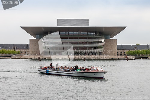 Image of Copenhagen, Denmark - May 14, 2011  Opera House one of the most modern opera houses in world