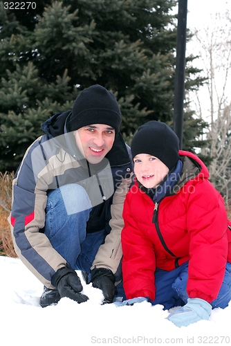 Image of Father and son