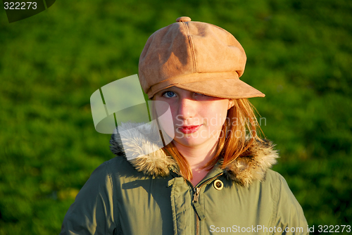 Image of Girl winter hat