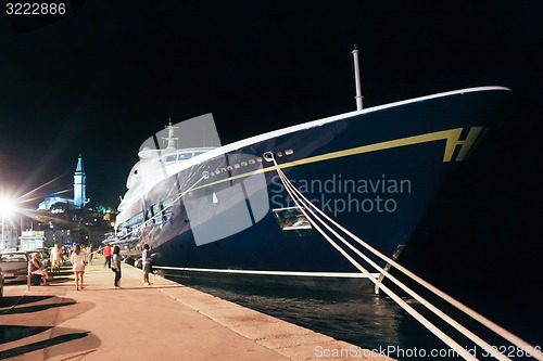 Image of Yacht moored in Rovinj