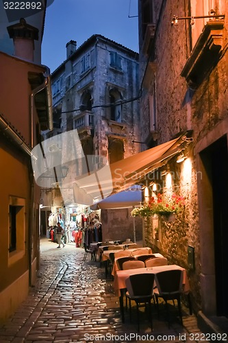 Image of Empty restaurant in Rovinj