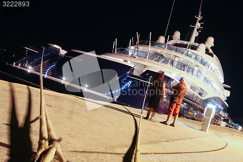 Image of Moored yacht in Rovinj