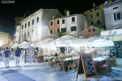 Image of Restaurants on promenade in Rovinj