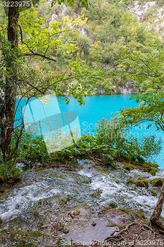 Image of Plitvice lakes of Croatia 