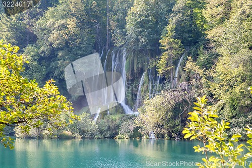Image of Plitvice lakes of Croatia 