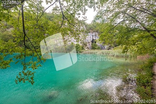 Image of Plitvice lakes of Croatia 