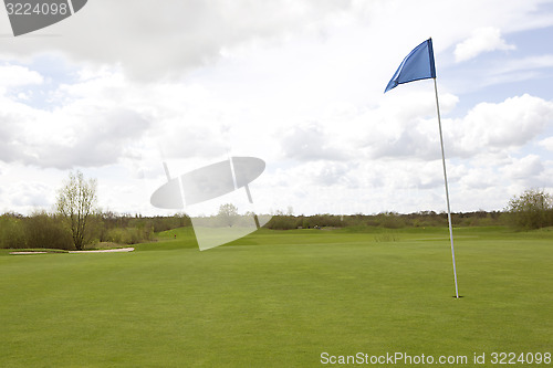 Image of Golf course flag