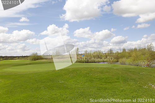 Image of Golf course lawn