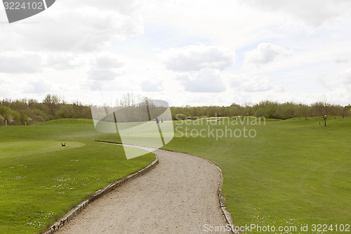 Image of Golf course road