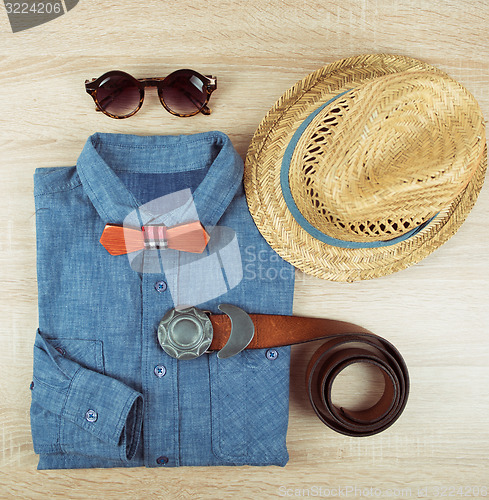 Image of summer male clothing