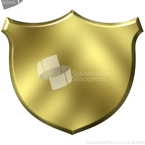 Image of 3D Golden Sign