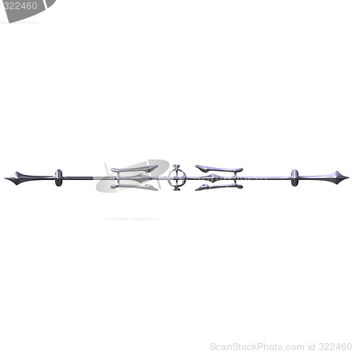 Image of 3D Silver Ornament