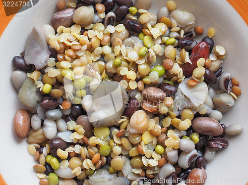 Image of Beans vegetable salad