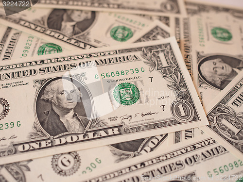 Image of Dollar notes 1 Dollar