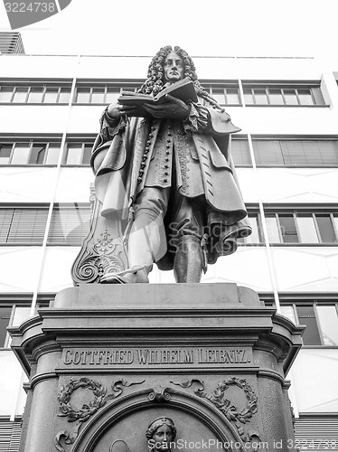 Image of  Leibniz Denkmal Leipzig 