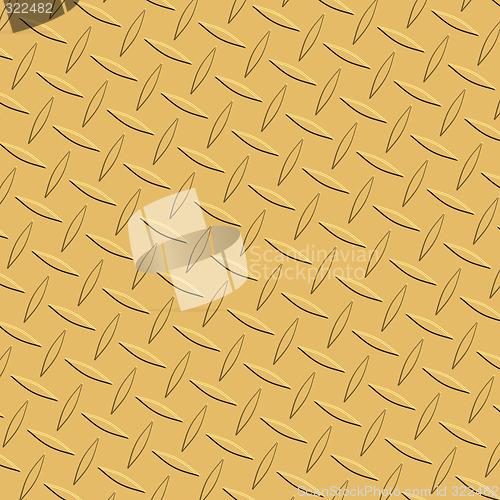 Image of Golden Diamond Plate