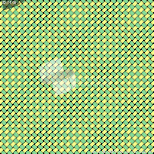 Image of Green Yellow Weave