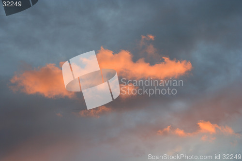 Image of Evening clouds