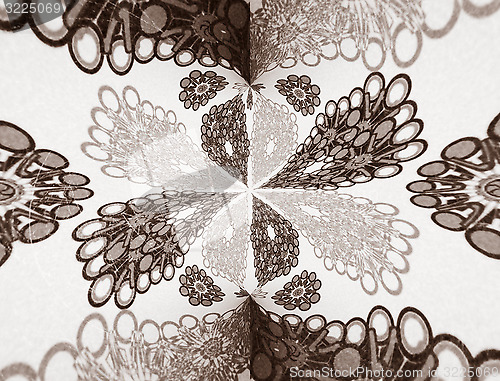 Image of old floral grunge wallpaper background