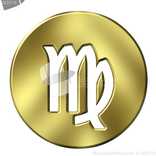 Image of 3D Golden Virgo