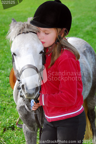 Image of Girl and pony