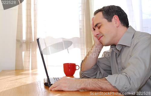 Image of Man with laptop