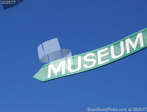 Image of Museum sign