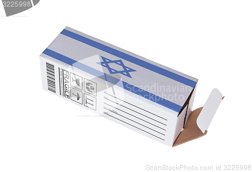 Image of Concept of export - Product of Israel