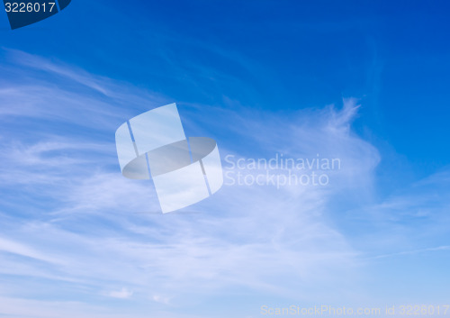 Image of blue sky