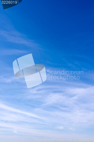 Image of blue sky