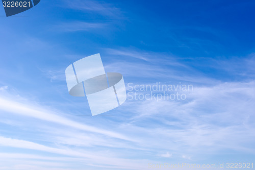 Image of blue sky