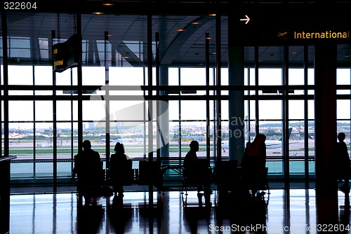Image of People airport